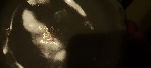 Teiera antica Bavaria diametro 15 h 12cm