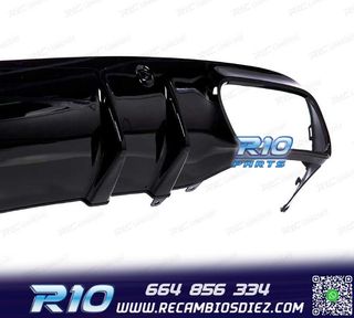 DIFUSOR MERCEDES CLASE C C205 COUPE 14-18 AMG PDC + COLAS ES