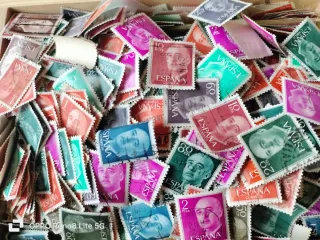 Sellos de Franco España usados