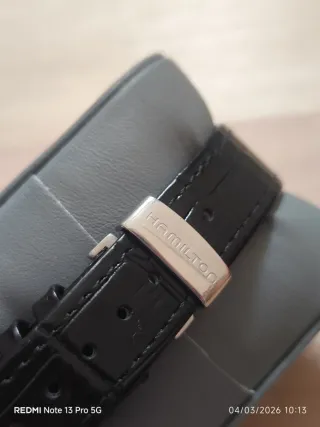 Reloj Hamilton Ventura Cuarzo Negro/Plata