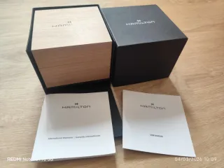 Reloj Hamilton Ventura Cuarzo Negro/Plata