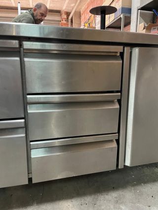 Mesa Refrigerada Profesional 1.80m Cajones