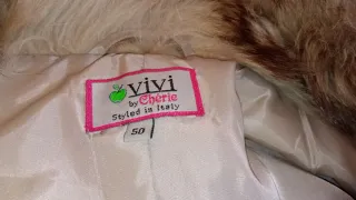 Gilet Cherie vintage pelliccia