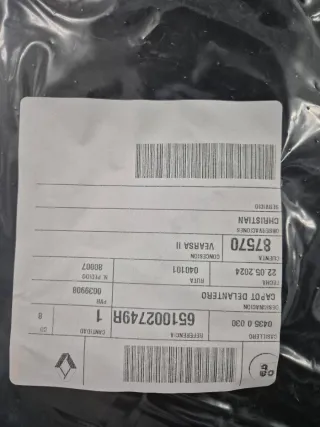 Capó Renault Megane 3 (2014-2016)