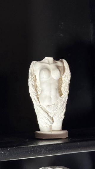 Statuine Classiche in Gesso (Set di 5)