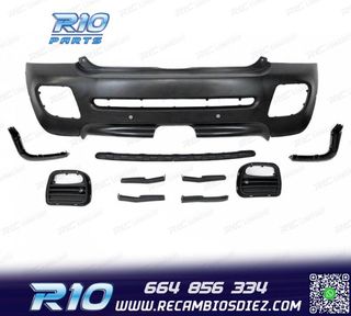 PARAGOLPES TRASERO MINI R56 R57 R58 07-13 LOOK JCW