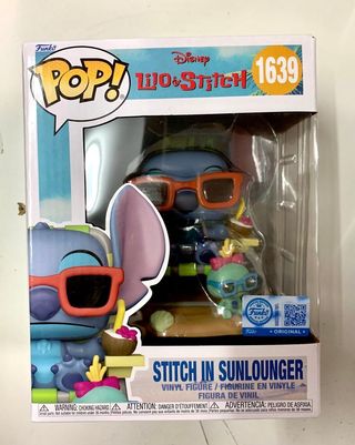 Funko Pop! Stitch en tumbona 1639