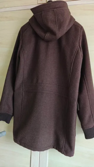 Parka hombre marrón y azul nueva