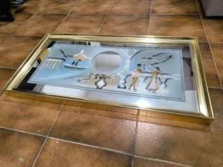 Cuadro Espejo Retro Vintage