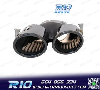 COLAS DE ESCAPE MERCEDES GLE W167 19- LOOK GLE53 NEGRO