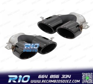 COLAS DE ESCAPE MERCEDES GLE W167 19- LOOK GLE53 NEGRO