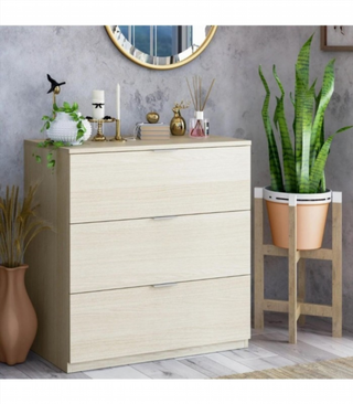 Comoda 3 Cajones. Roble