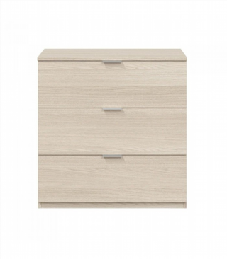 Comoda 3 Cajones. Roble