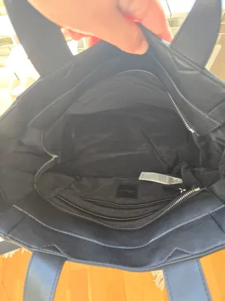 Bolso Tote Desigual Floral Negro Multicolor