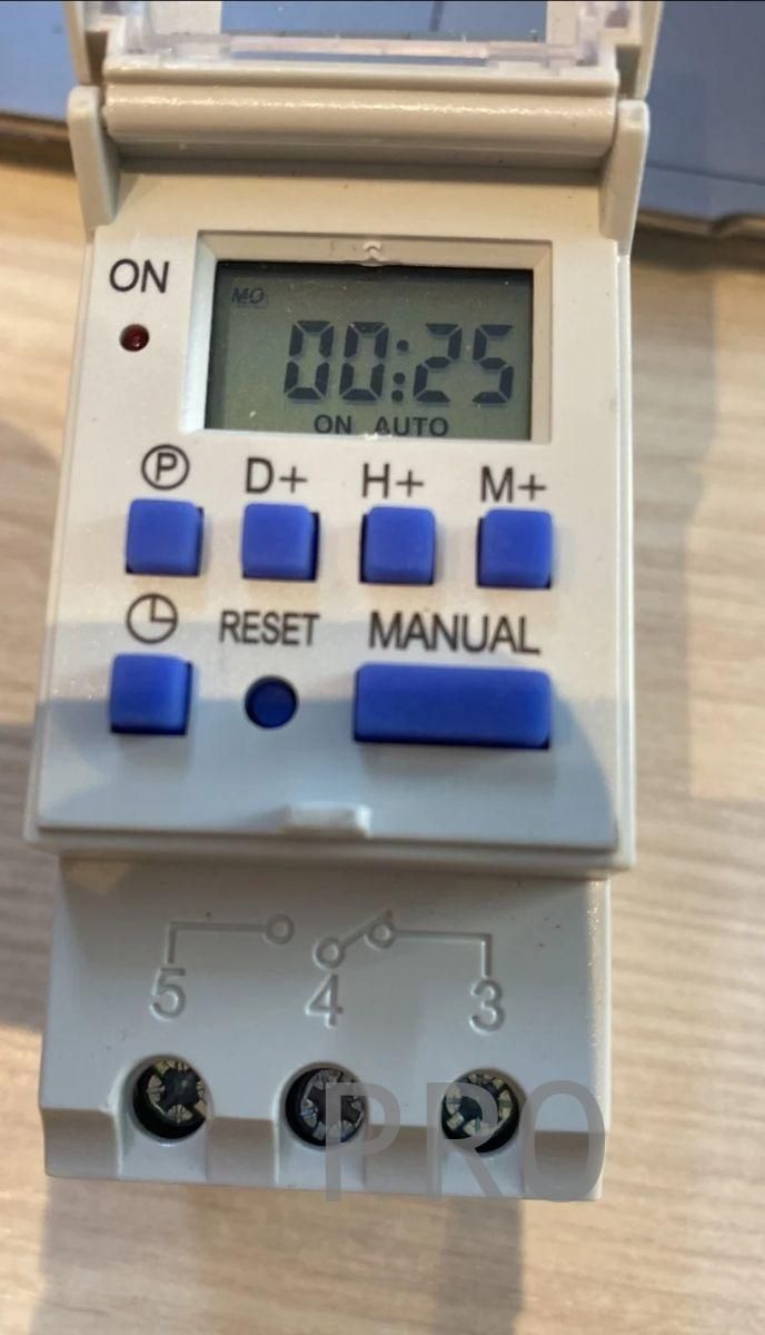 Programador eléctrico digital afbeelding 3