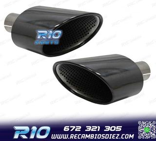 COLAS ESCAPE AUDI A4 16-19 LOOK RS4 NEGRO