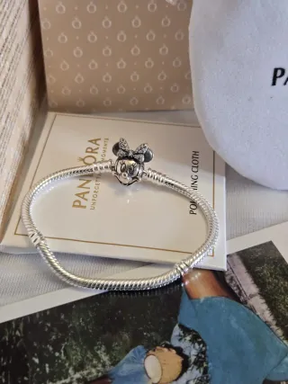 Pulsera Pandora Minnie Mouse Plata