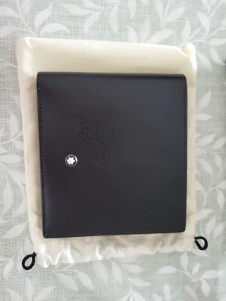 Cartera Montblanc Negra Nueva