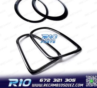 MARCO FAROS PARRILLA MINI R56 R57 R58 07-13 LOOK JCW NEGRO