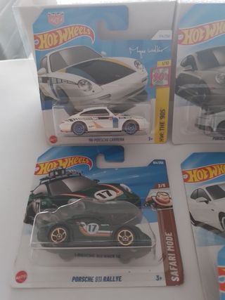 Hot Wheels Porsche - Pack 7 Miniaturas
