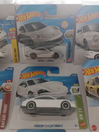 Hot Wheels Porsche - Pack 7 Miniaturas