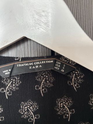 Blusa Zara Estampada Mujer