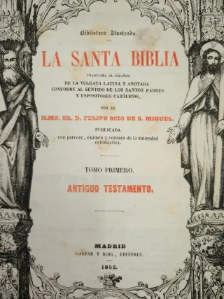 La Santa Bíblia antigua