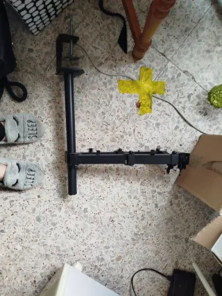 GRIFEMA Soporte Monitor Doble GB2001-1