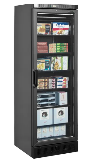 Congelador de exposición cristal