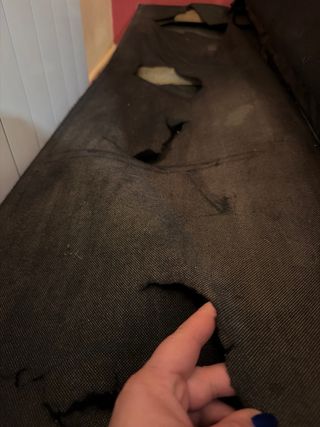 Sofá Cama Gris Claro