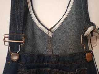 Pantalón de peto vaquero azul