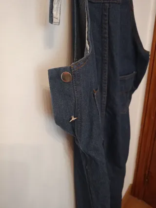 Pantalón de peto vaquero azul