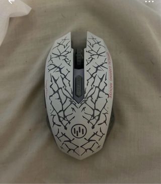 Ratón Gaming Óptico Inalámbrico Blanco