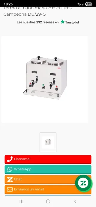 Termo doble Campeona