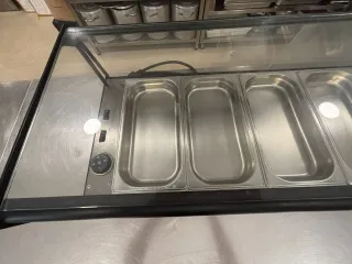 Vitrina Caliente Movilfrit 6 Bandejas