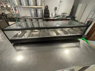 Vitrina Caliente Movilfrit 6 Bandejas