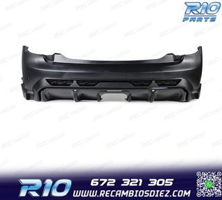 PARAGOLPES TRASERO MINI F56 F57 COUPE 14-20 LOOK NEW JCW