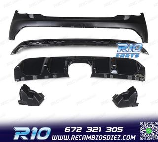 PARAGOLPES TRASERO MINI F56 F57 COUPE 14-20 LOOK NEW JCW