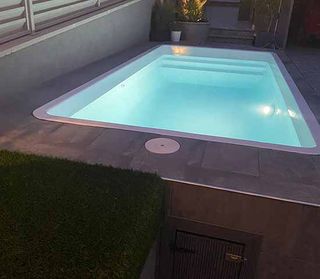 Piscinas de fibra
