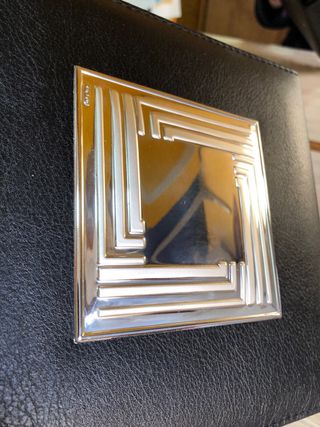 Set Escritorio Funda Chapa Plata