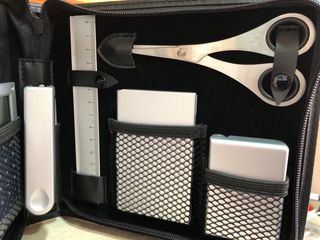 Set Escritorio Funda Chapa Plata