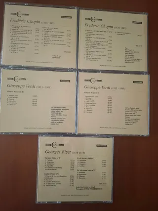 Lote 17 CDs Música Clásica: Beethoven, Mozart, Ver