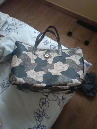 Bolso  capazo Tous Beige y Gris