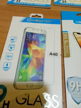 LOTTO 11 PELLICOLE VETRO TEMPERATO SAMSUNG NUOVE