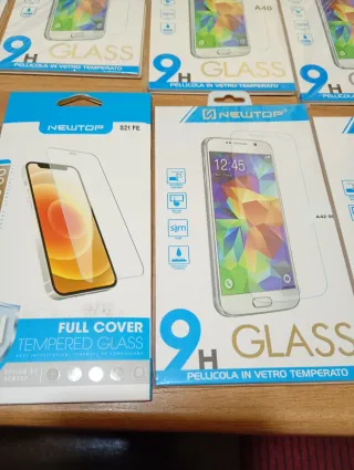 LOTTO 11 PELLICOLE VETRO TEMPERATO SAMSUNG NUOVE