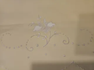 Sábanas antiguas bordadas