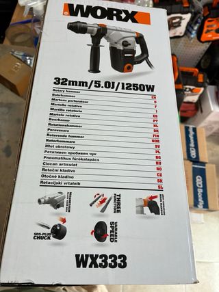Martillo Perforador WORX WX333 1250W