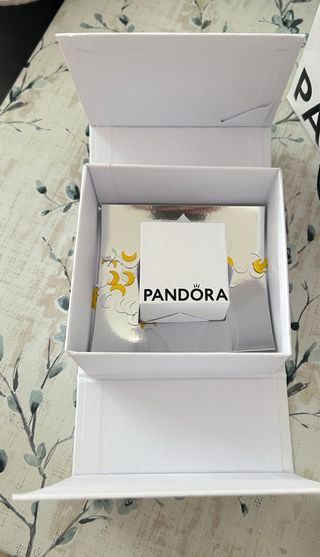 Pandora Charm Corazón Musical Plata