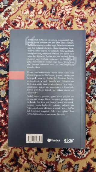 Ura ez baita beti gardena (Irun hiria literatura)