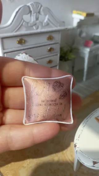 Cuscino Dollhouse 1:12 Autunno Handmade